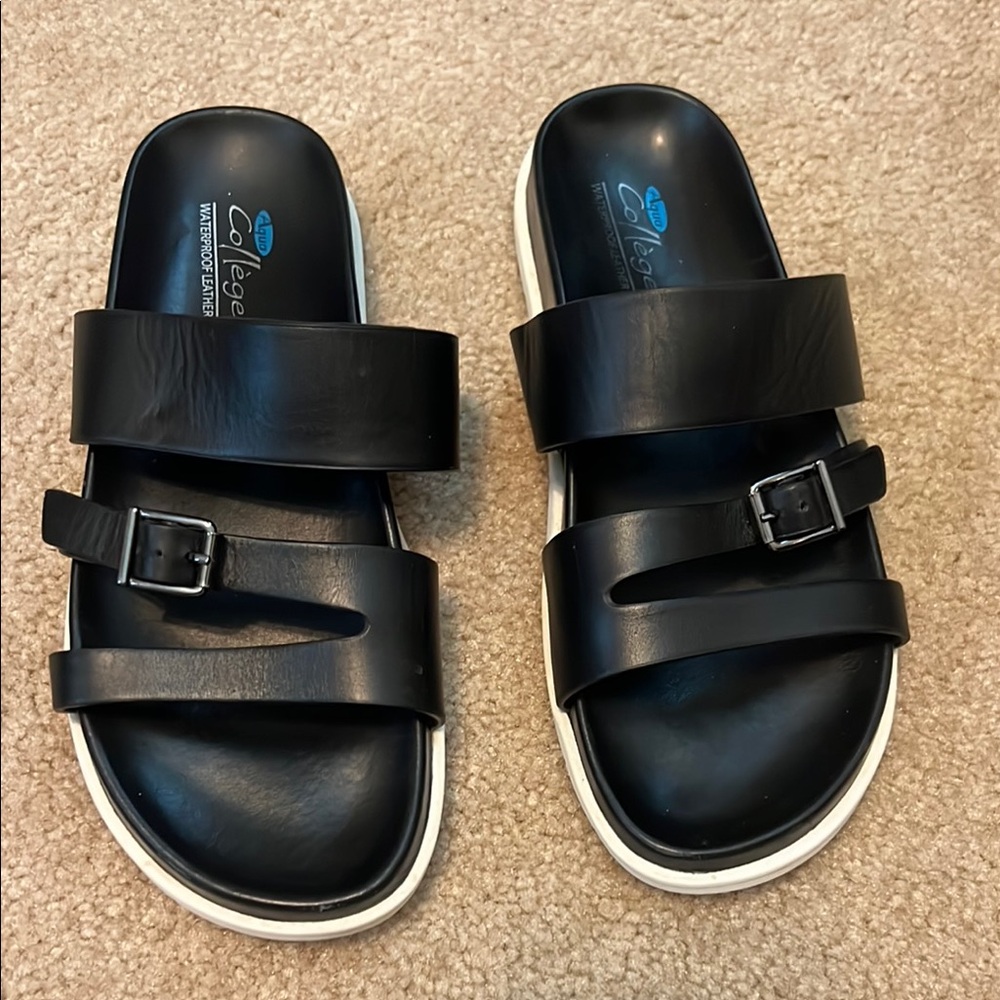 Clark’s leather 8